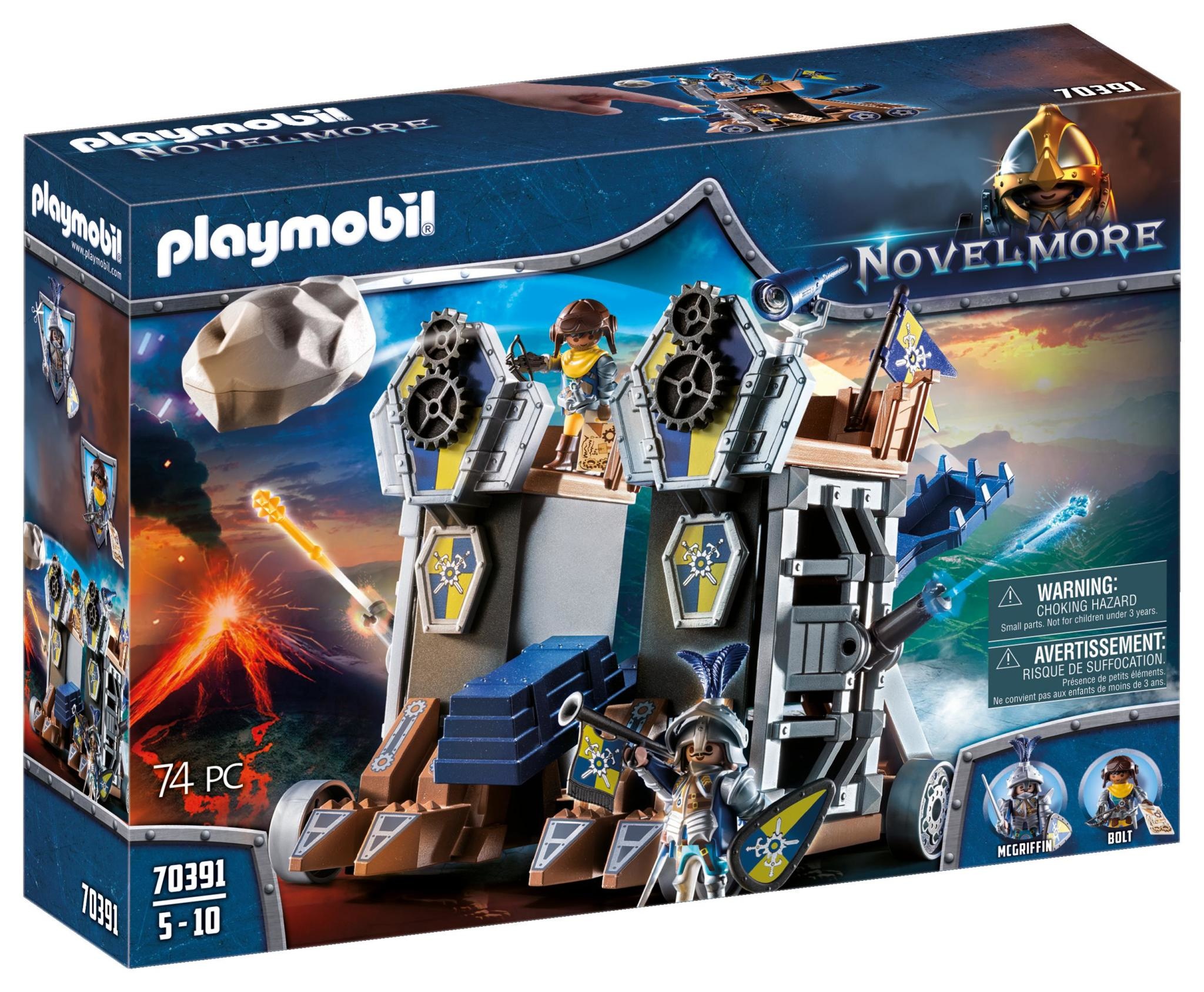 Playmobil Playmobil Novelmore 70391 – Tour d'attaque des chevaliers Novelmore