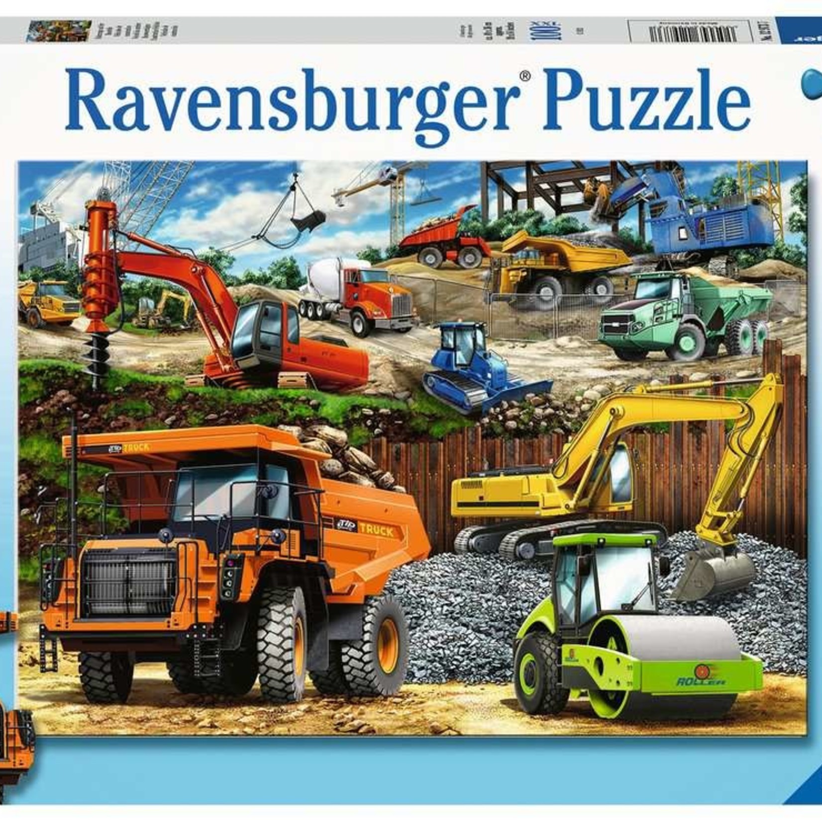 Ravensburger Ravensburger 100XXL : Véhicules de construction