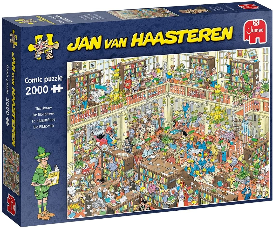 Jumbo Jan Van Haasteren 2000 - La bibliothèque