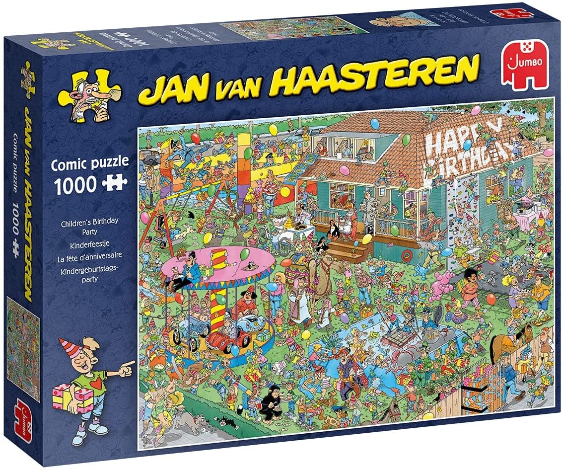 Jumbo Jan Van Haasteren 1000 - La fête d'anniversaire