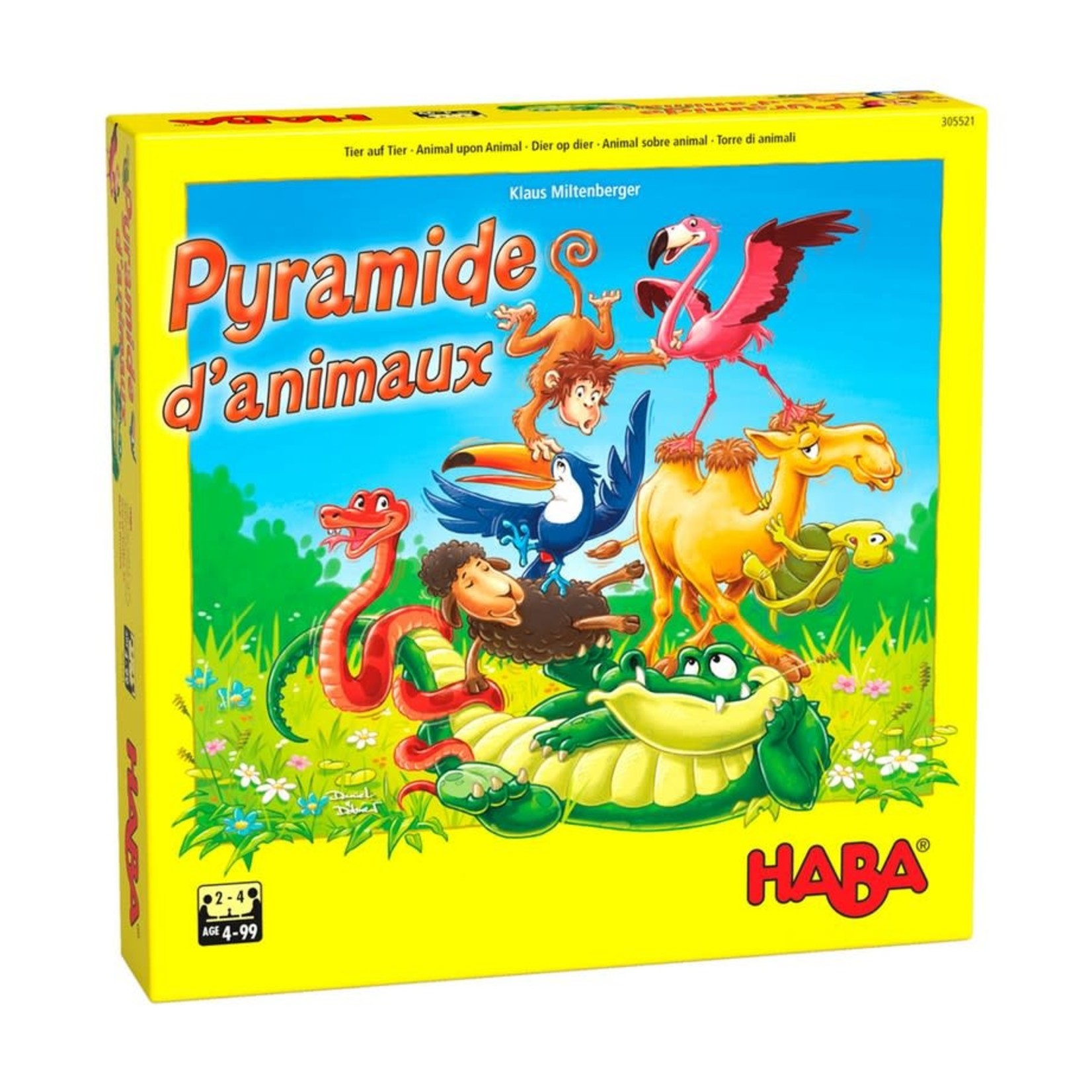 HABA Pyramide d'animaux