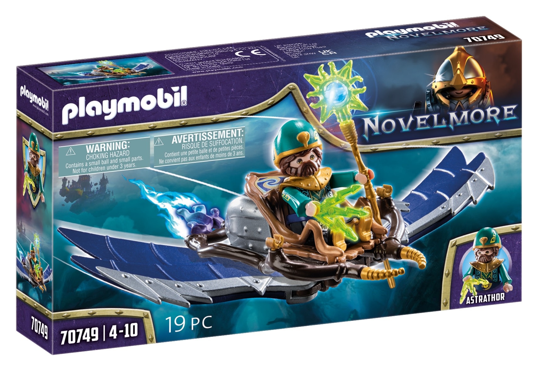 Playmobil *****Playmobil Novelmore 70749 - Violet Vale - Magicien volant