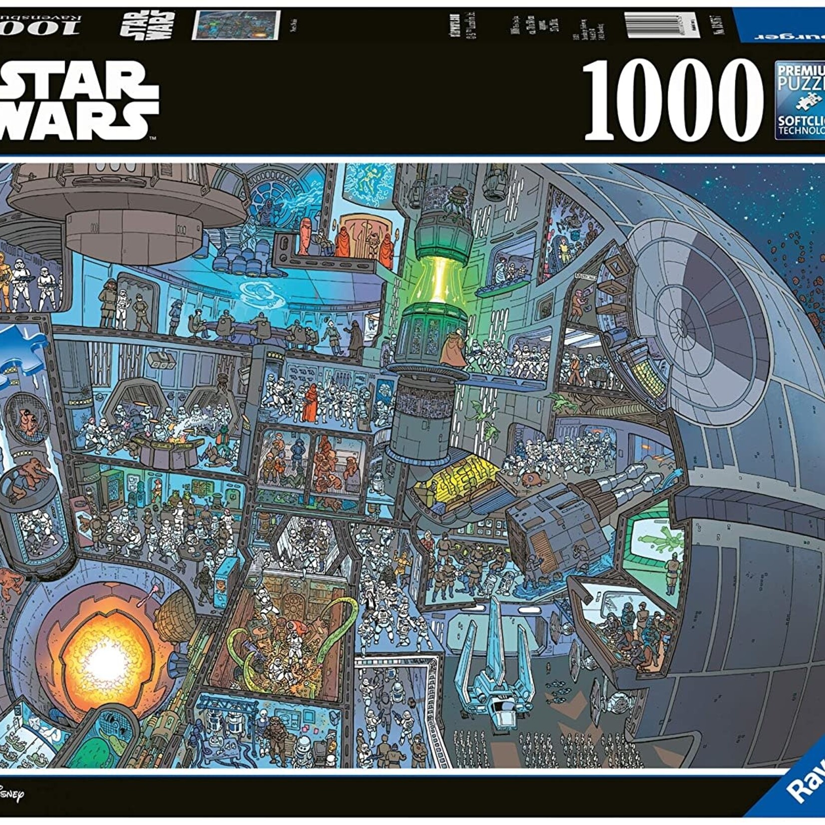 Ravensburger Ravensburger 1000 - Star Wars : Where is Wookie?