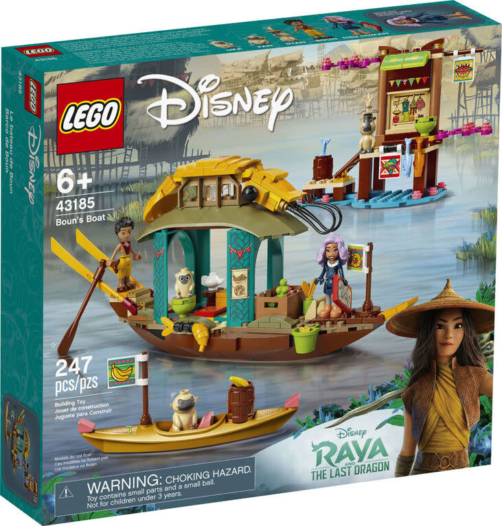 Lego Lego 43185 Disney - Raya et le bateau de Boun