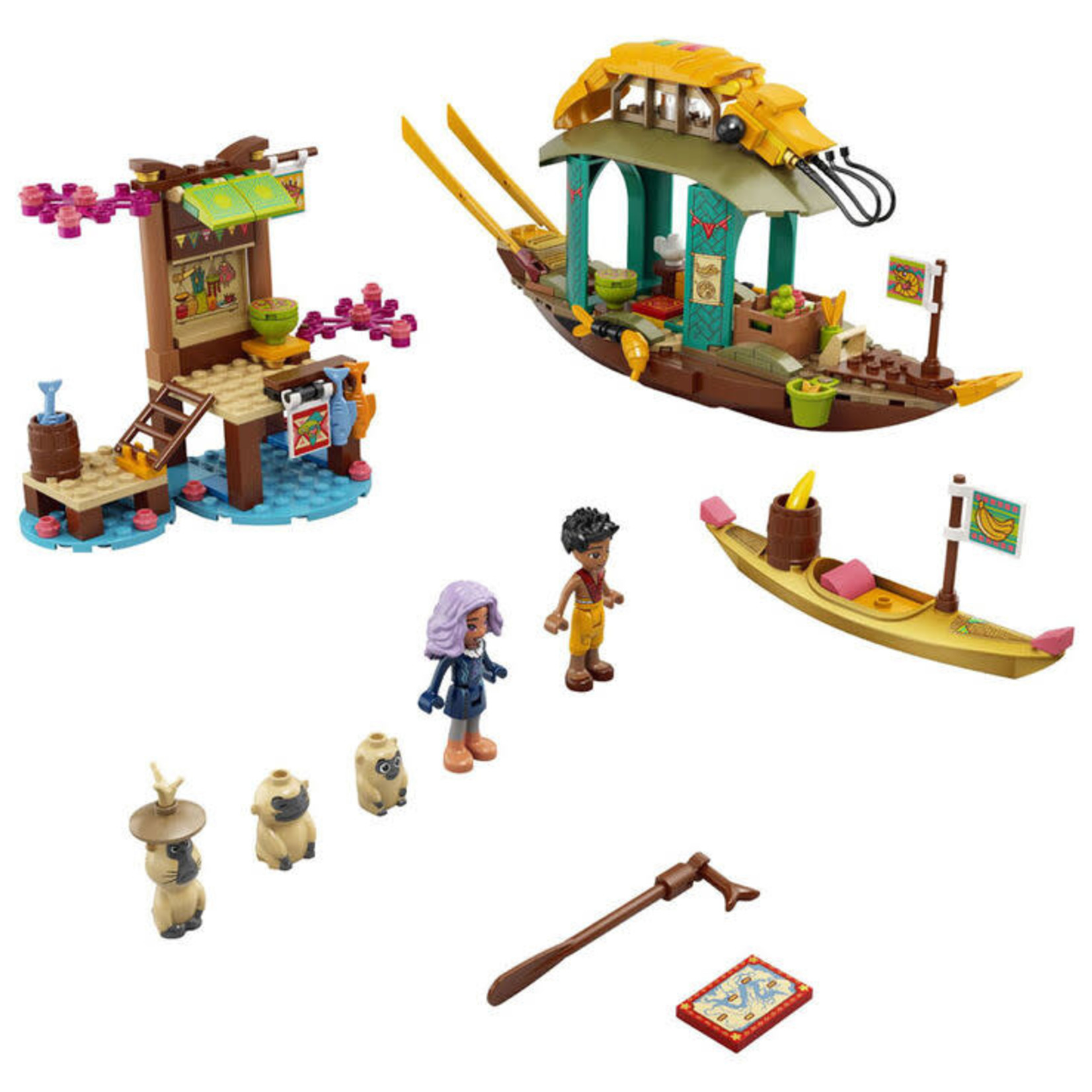 Lego Lego 43185 Disney - Raya et le bateau de Boun