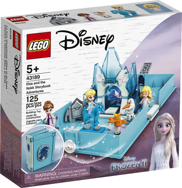 Lego Lego Disney 43189 - Les aventures d’Elsa et Nokk dans un livre de contes