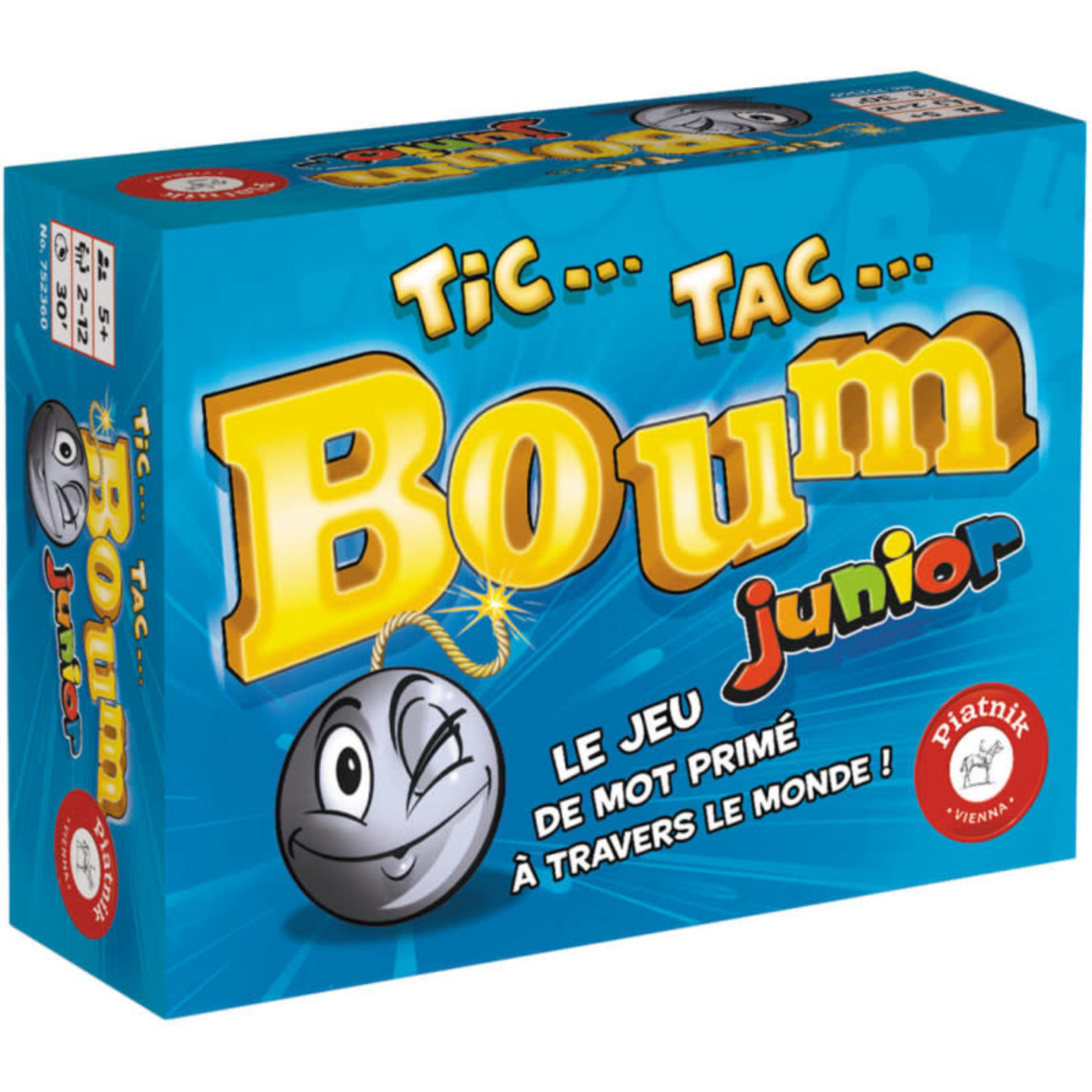 Tic Tac Boum: Junior (2007) - Jeux de Cartes 