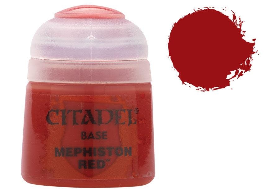 Games Workshop Citadel - Base - Mephiston Red