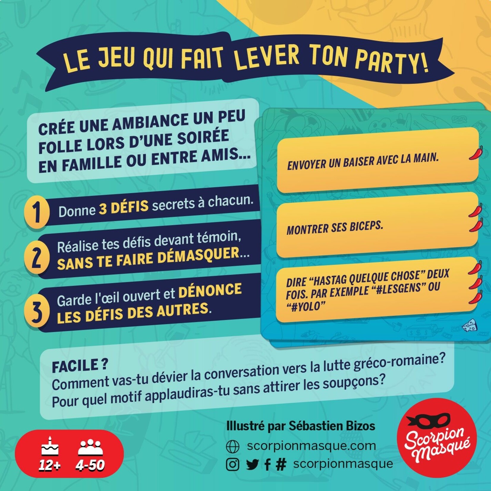 Scorpion Masqué J'te gage que... (Nouvelle édition)
