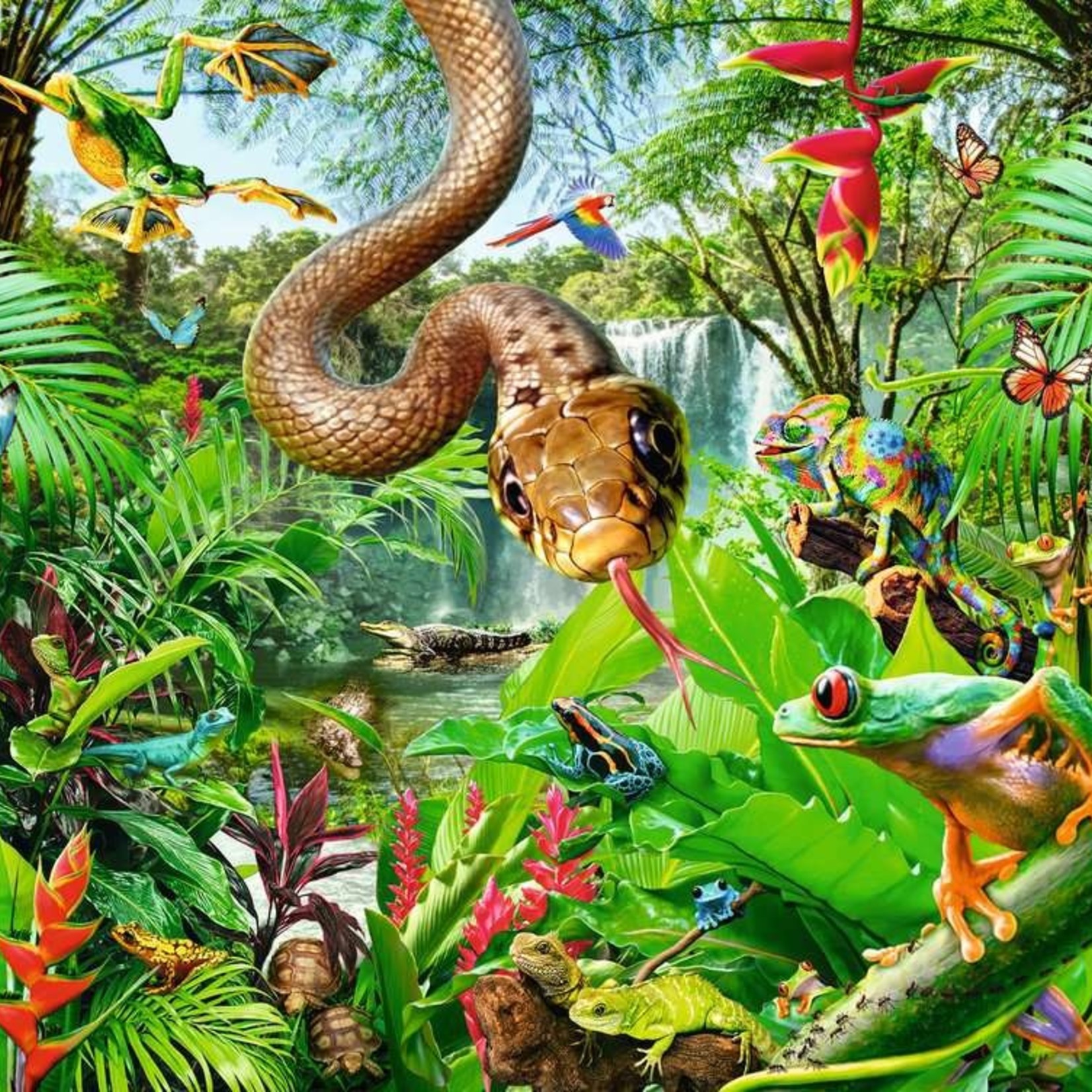Ravensburger Ravensburger 300XXL : Le parc des reptiles
