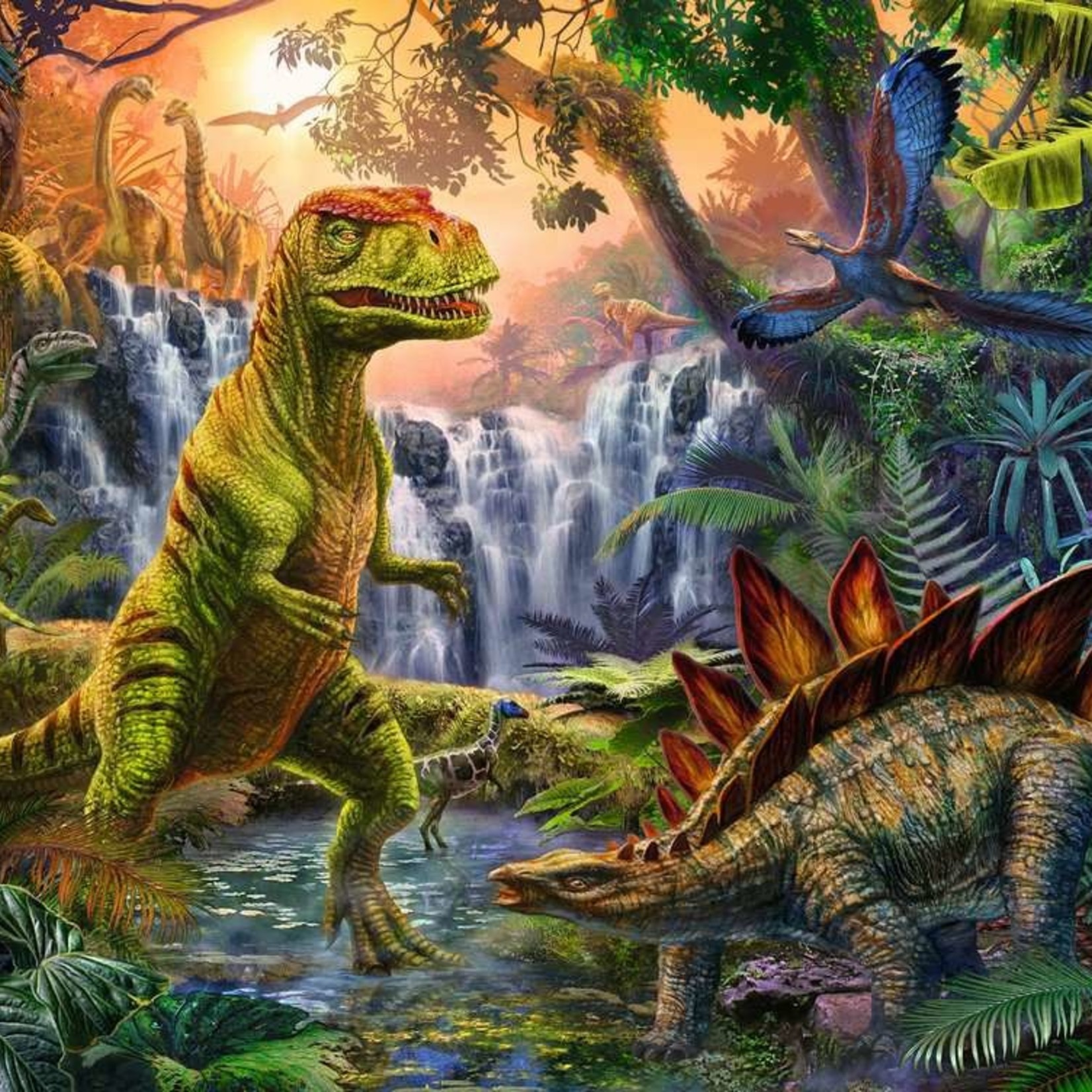 Ravensburger Ravensburger 100XXL : L'oasis des dinosaures