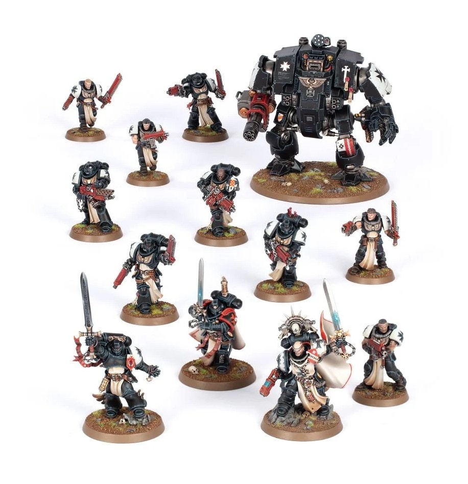 Warhammer 40K: Space Marines - Assault Intercessors + Paint Set