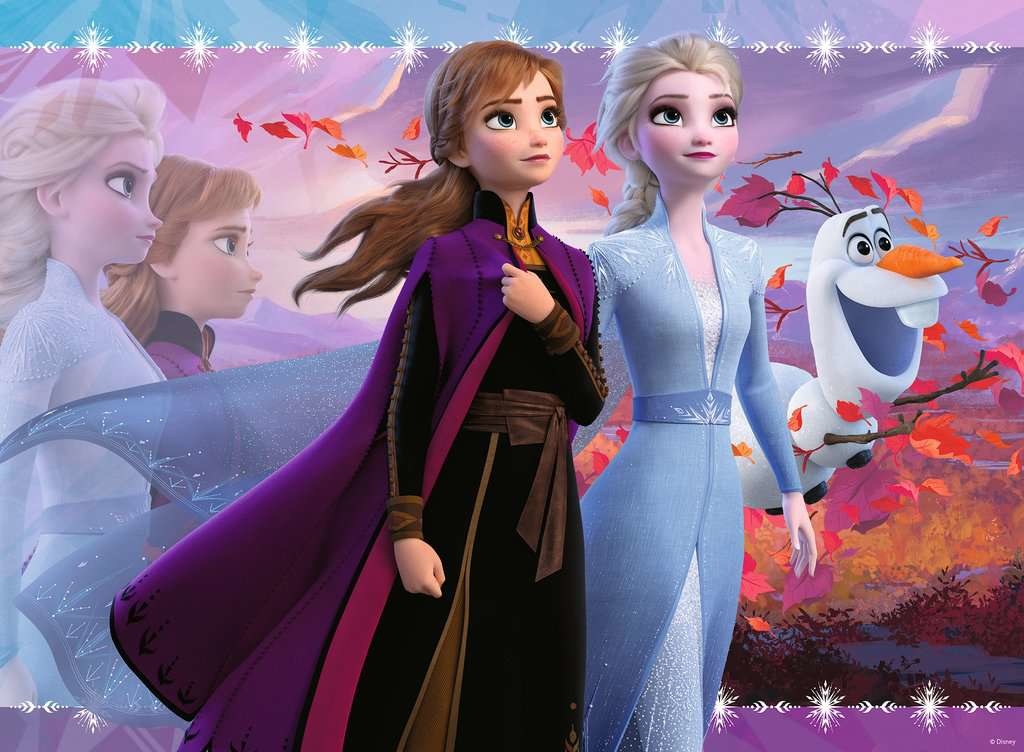 Ravensburger Ravensburger 100XXL : Disney Frozen - Deux soeurs unies