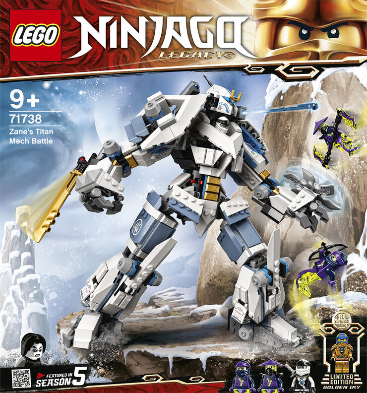 Lego Lego Ninjago 71738 - Le robot de combat Titan de Zane