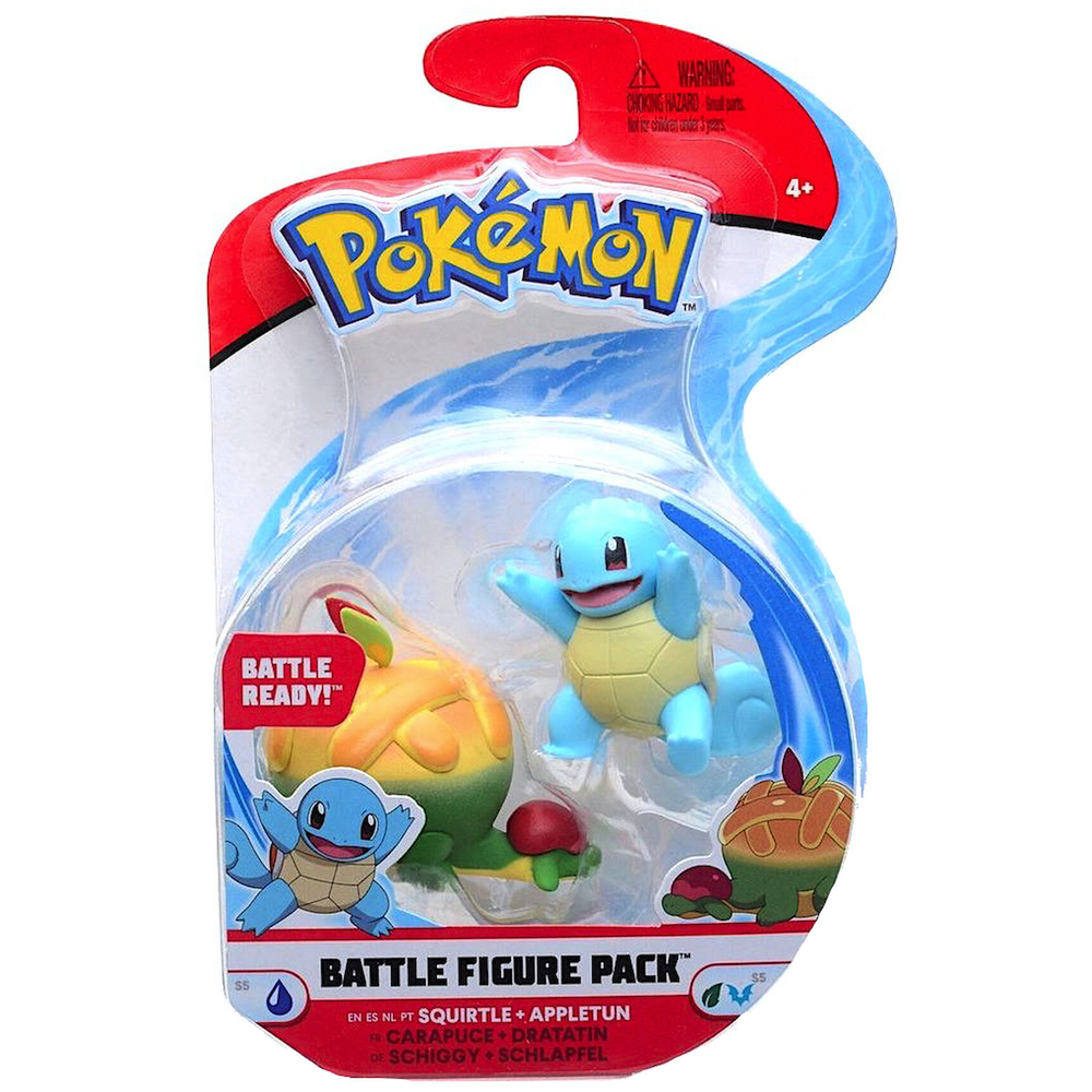 Pokémon Pokémon Battle Figure Pack - Carapuce et Dratatin