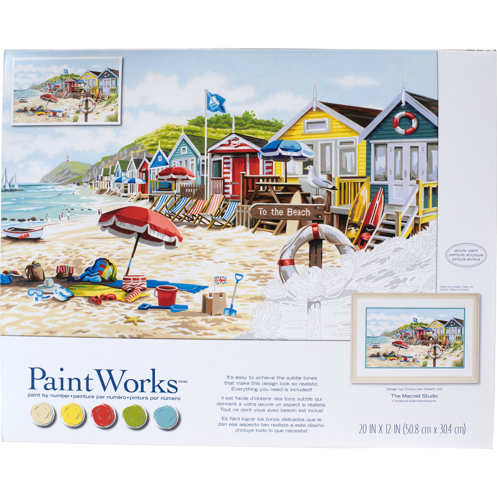 PaintWorks PaintWorks - À la plage 73-91794