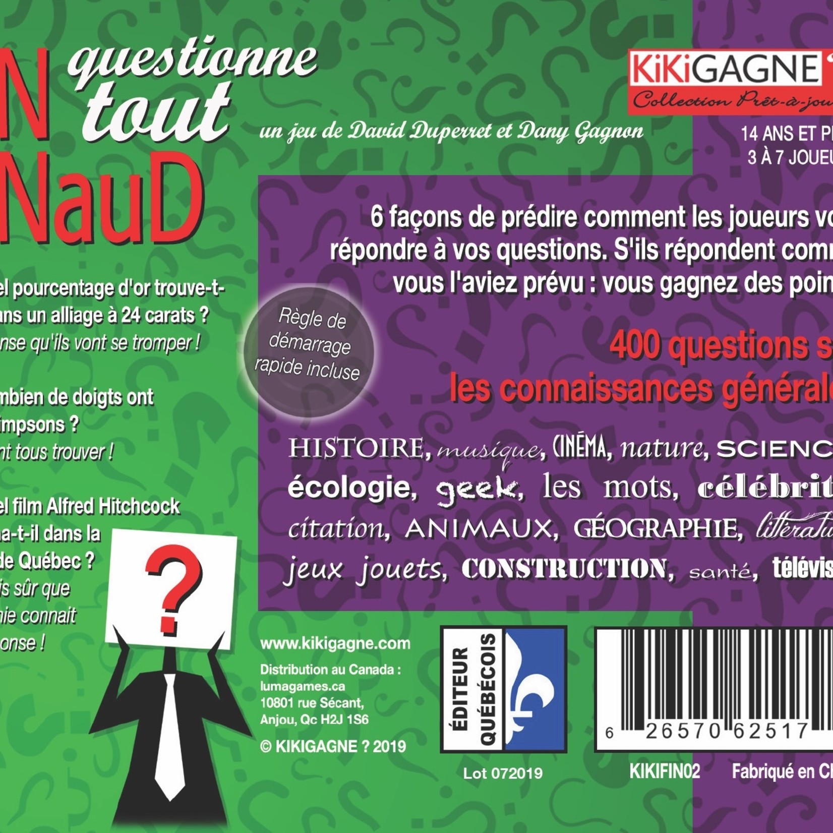 KikiGagne Fin Finaud Questionne Tout