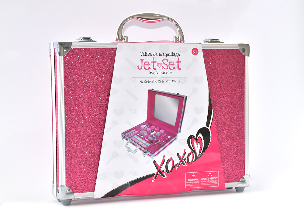 XOXO Valise de maquillage jet-set avec miroir
