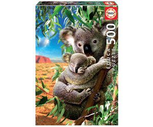 Educa 500 Maman Koala Et Son Bebe Maitre Des Jeux