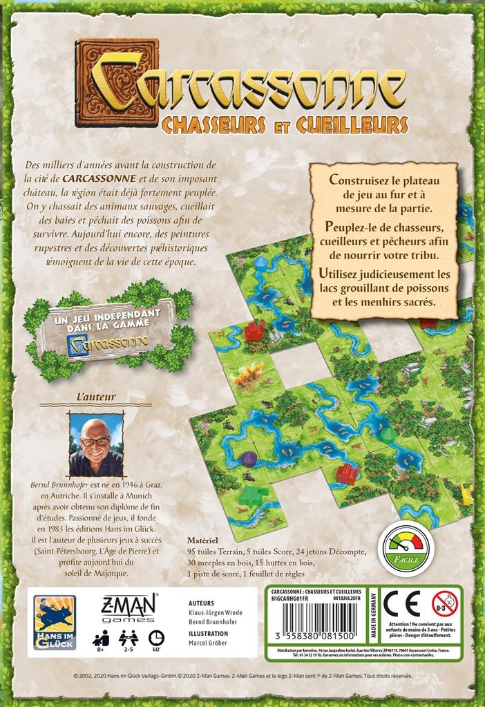 Z-MAN Games Carcassonne - Chasseurs et Cueilleurs