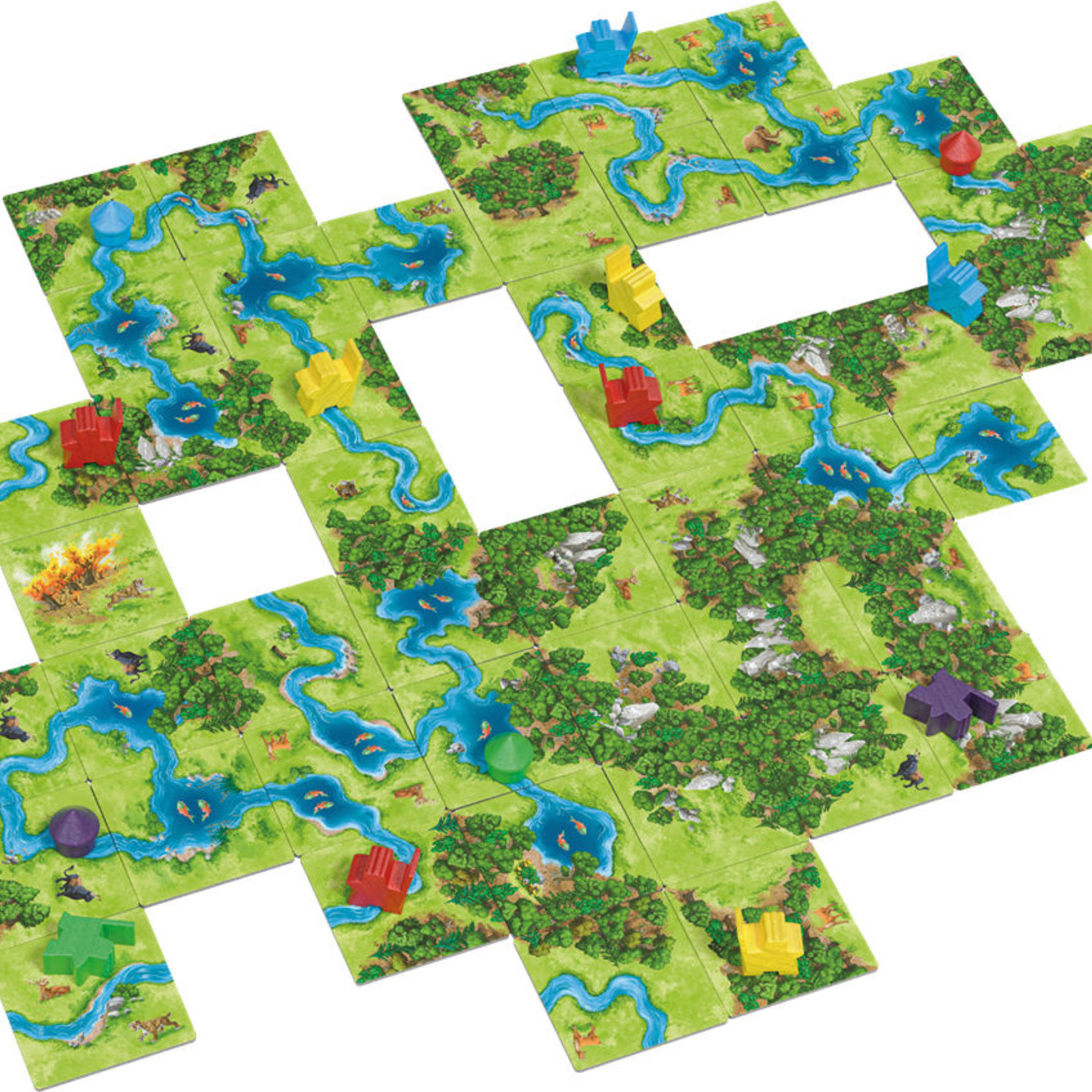 Z-MAN Games Carcassonne - Chasseurs et Cueilleurs