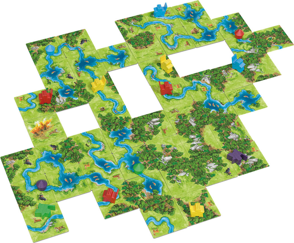 Z-MAN Games Carcassonne - Chasseurs et Cueilleurs
