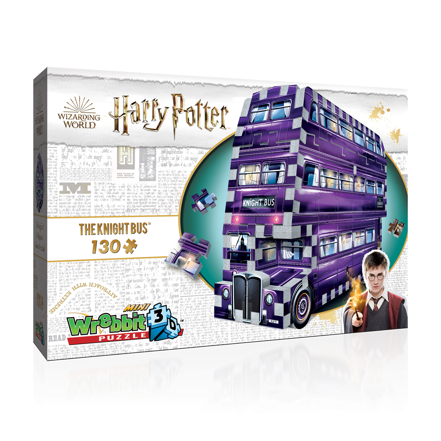 WREBBIT CASSE-TÊTE 3D 415 PIÈCES - LA MAISON DES WEASLEY - CASSE-TÊTES /  Casse-tête 3D