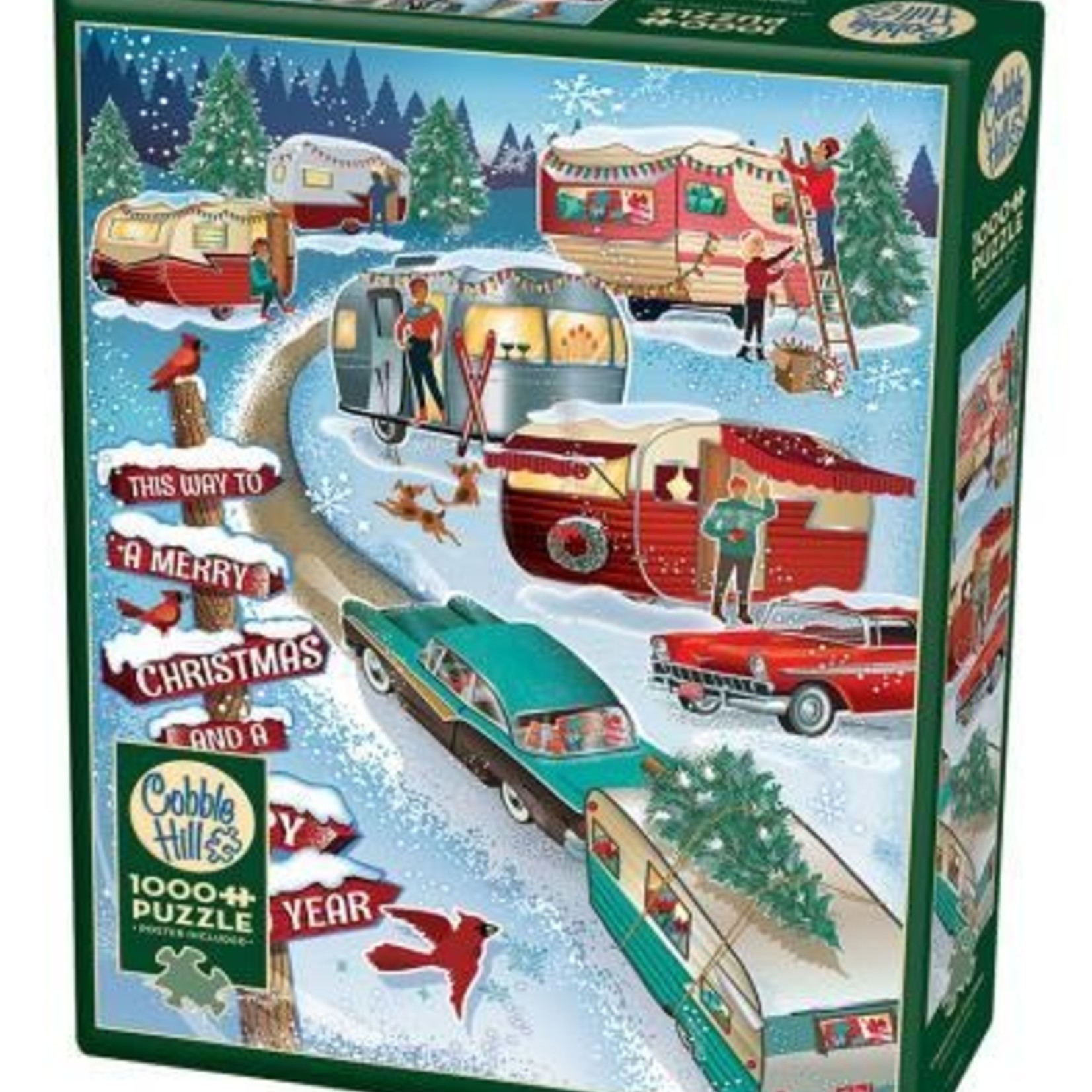 Cobble Hill Cobble Hill 1000 - Christmas Campers