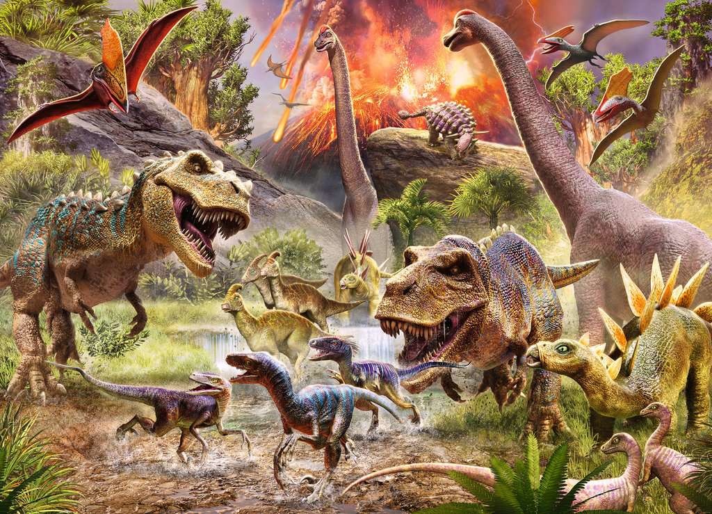 Ravensburger Ravensburger 60 - Bataille des dinosaures