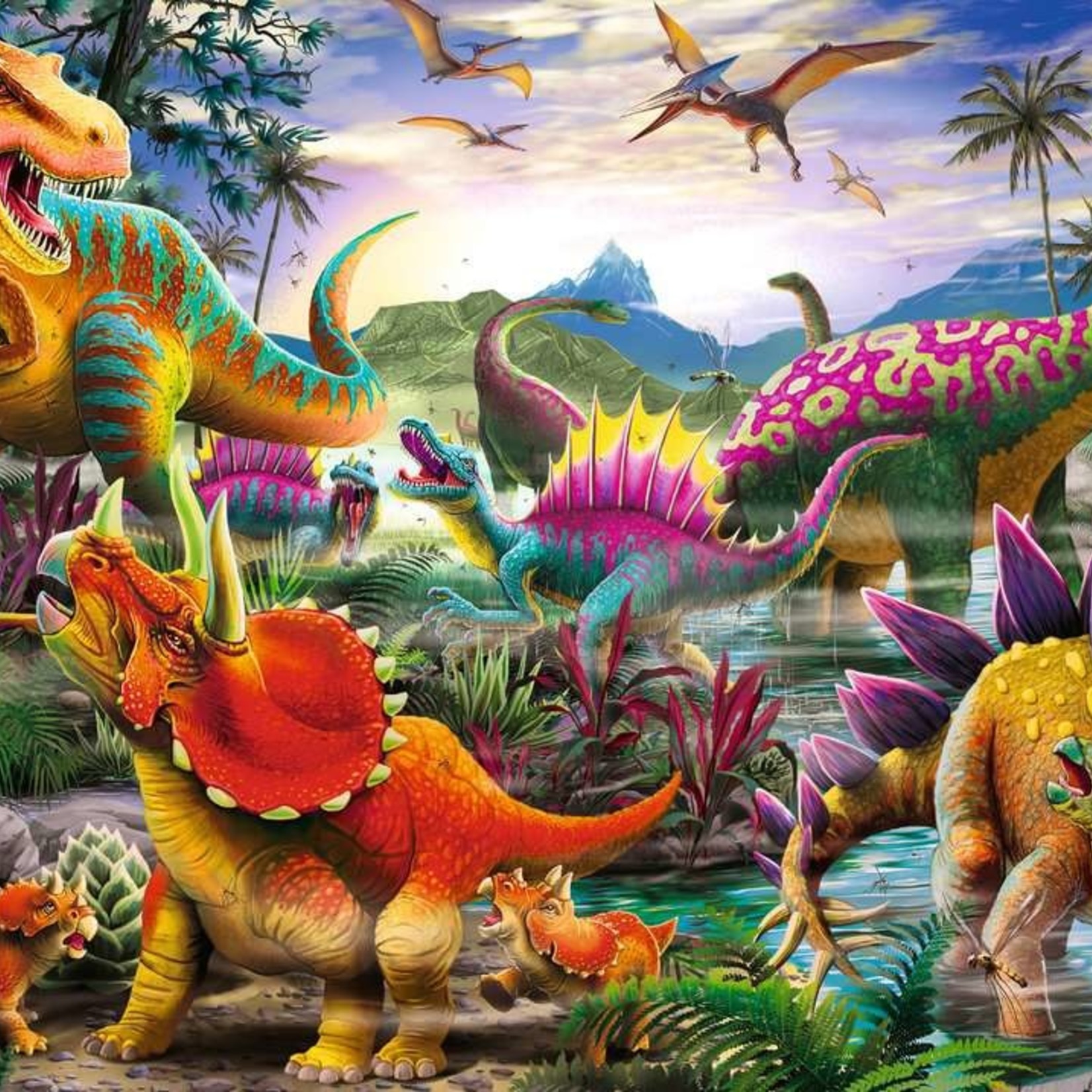 Ravensburger Ravensburger 35 - Dinosaures colorés