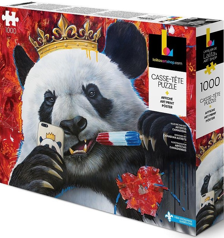 Lalita's Art Shop Puzzle 1000 - Selfie Panda