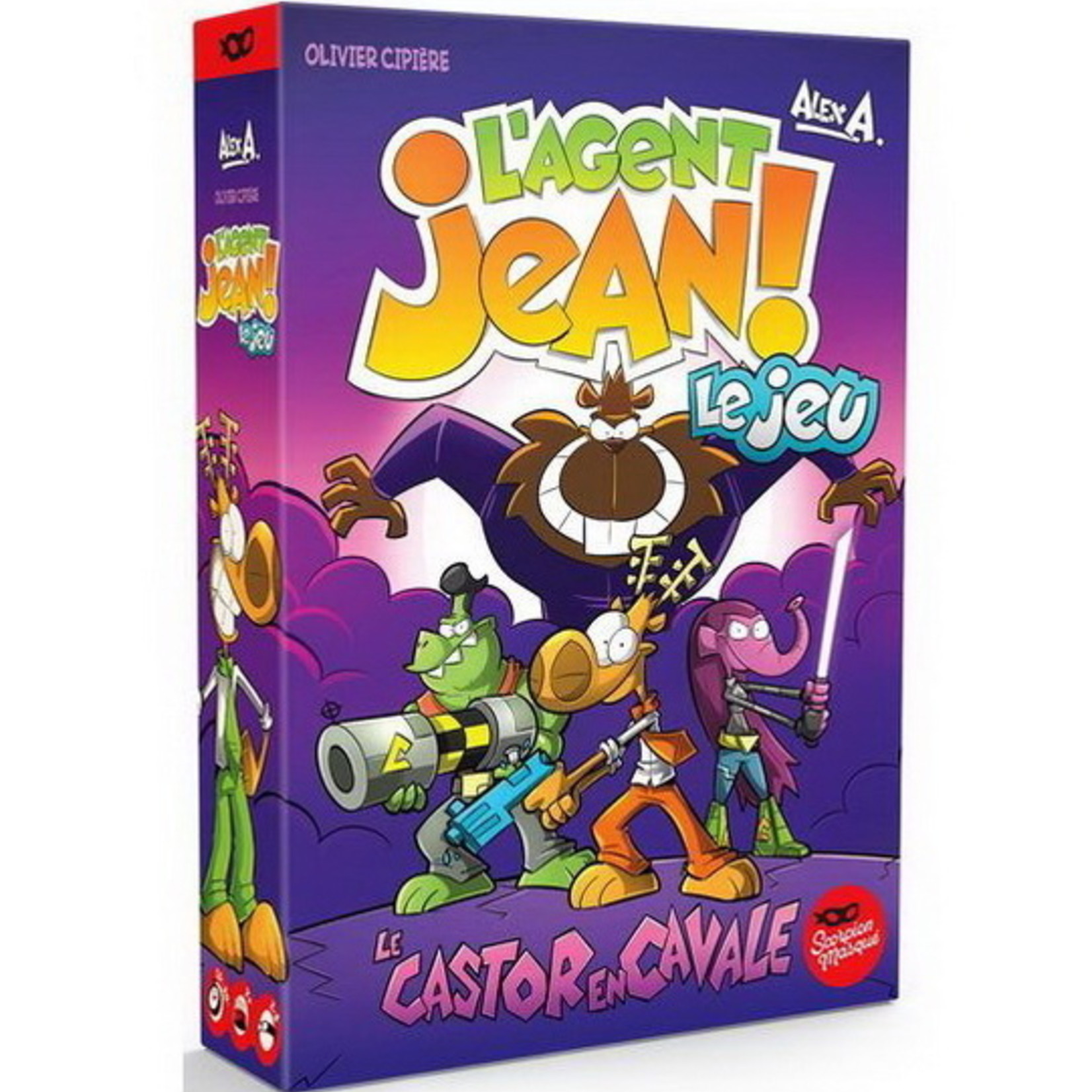 Scorpion Masqué L'Agent Jean! Le jeu - Le castor en cavale