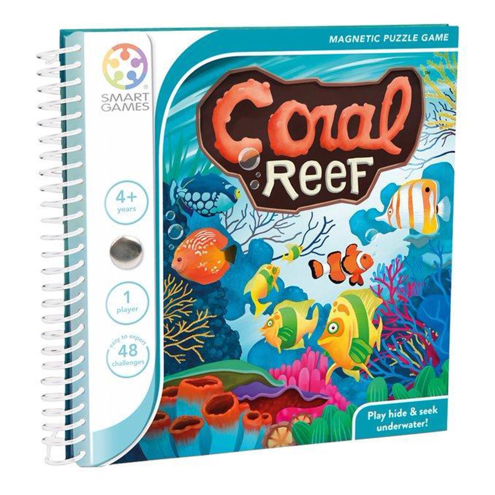 Smart Games Smart Games - Coral Reef (Jeu de voyage magnétique)