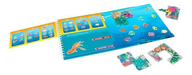 Smart Games Smart Games - Coral Reef (Jeu de voyage magnétique)