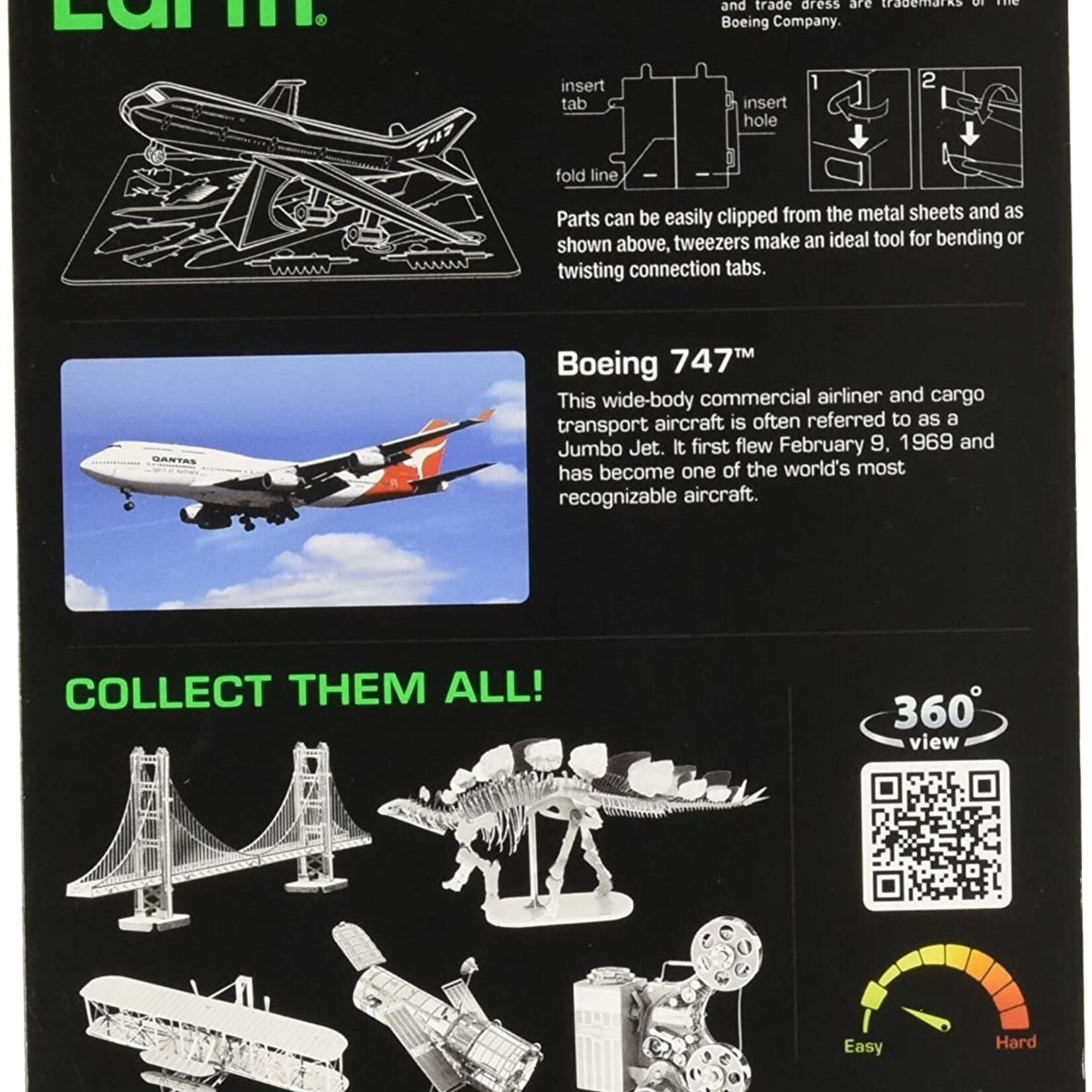 Metal Earth Metal Earth - Boeing 747
