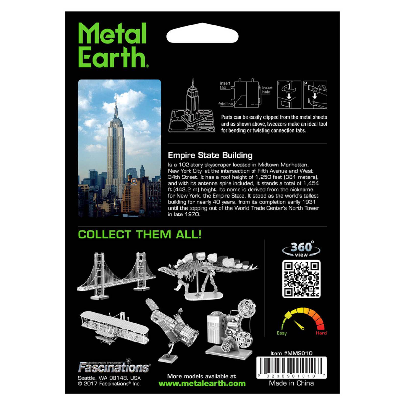 Metal Earth Metal Earth - Empire State Building