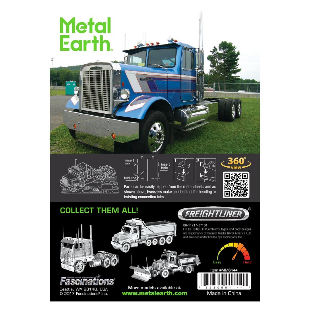 Metal Earth Metal Earth - Freightliner : FLC Long Nose Truck