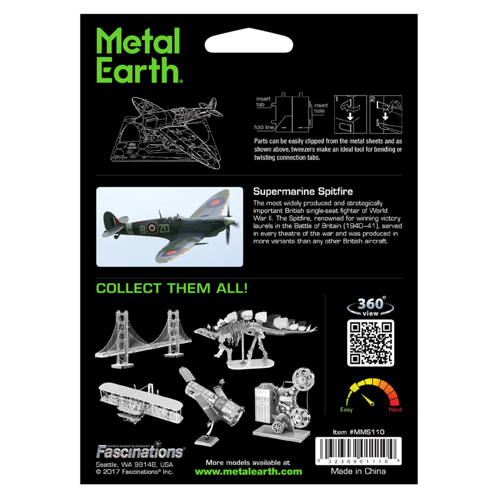 Metal Earth Metal Earth - Supermarine Spitfire