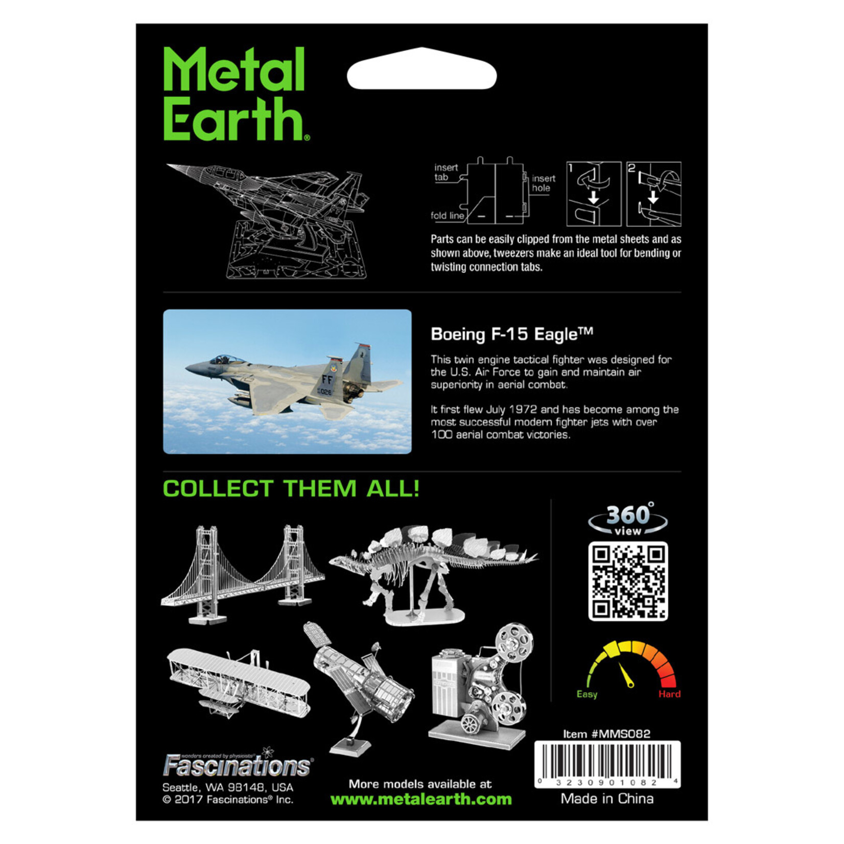 Metal Earth Metal Earth - F-15 Eagle
