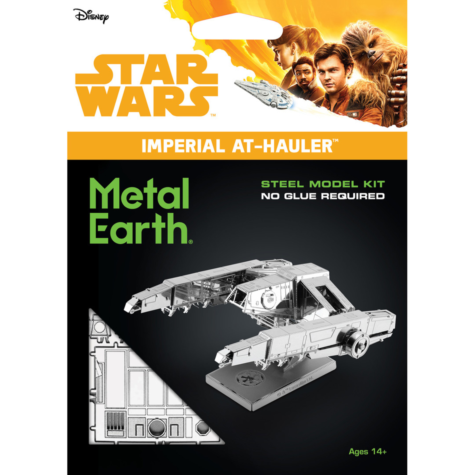 Maquette métal - Star Wars - vaisseau AT-AT, METAL EARTH  La Boissellerie  Magasin de jouets en bois et jeux pour enfant & adulte