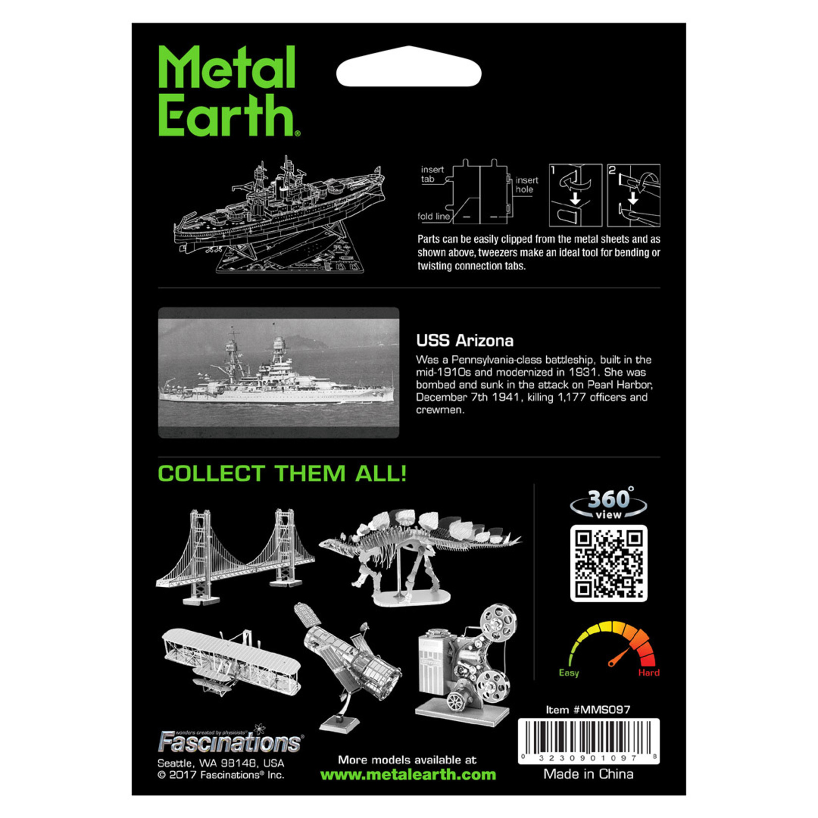 Metal Earth Metal Earth - USS Arizona