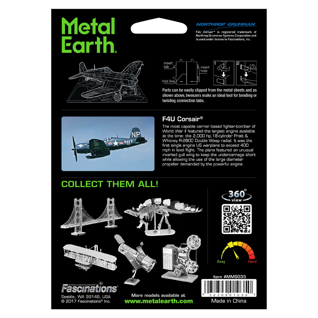Metal Earth Metal Earth - F4U Corsair