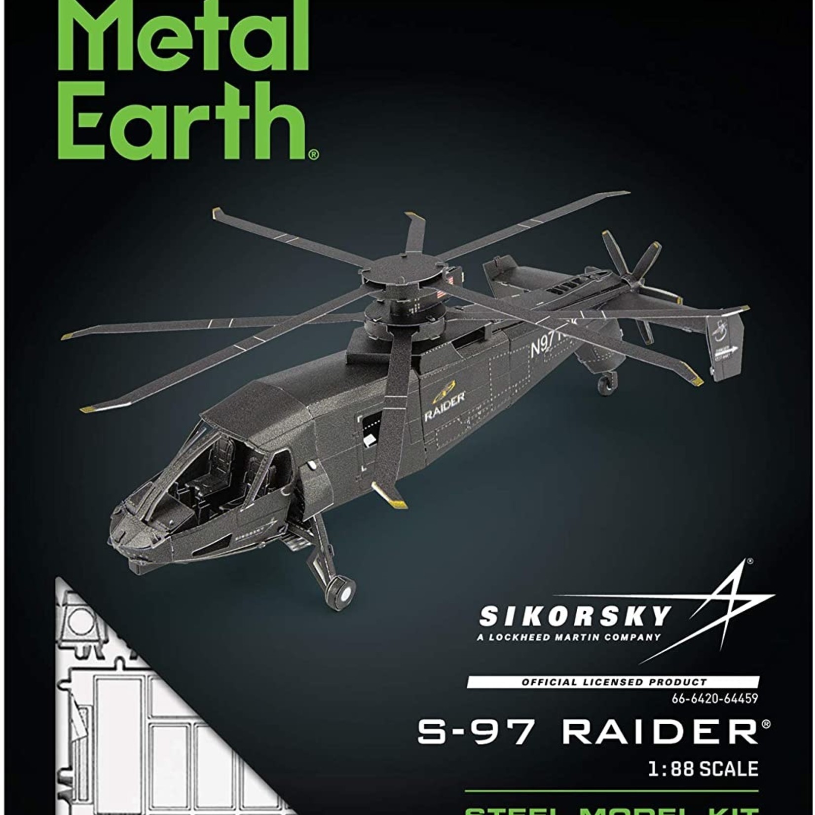 Metal Earth Metal Earth - S-97 Raider
