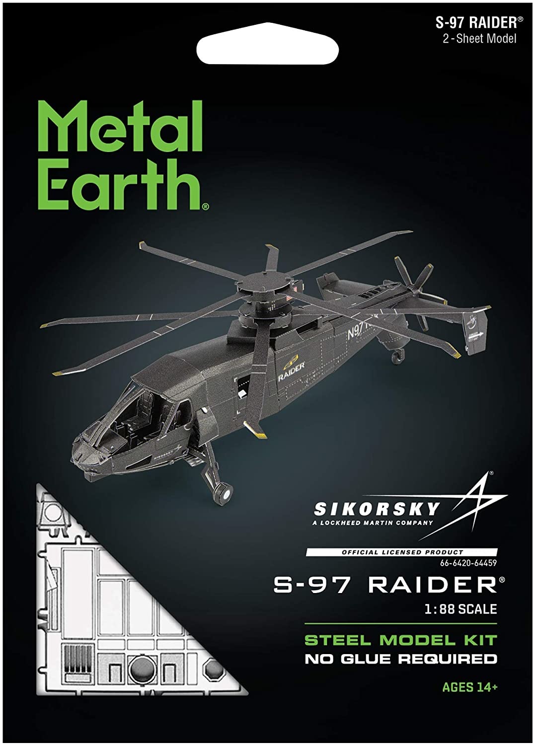 Metal Earth Metal Earth - S-97 Raider