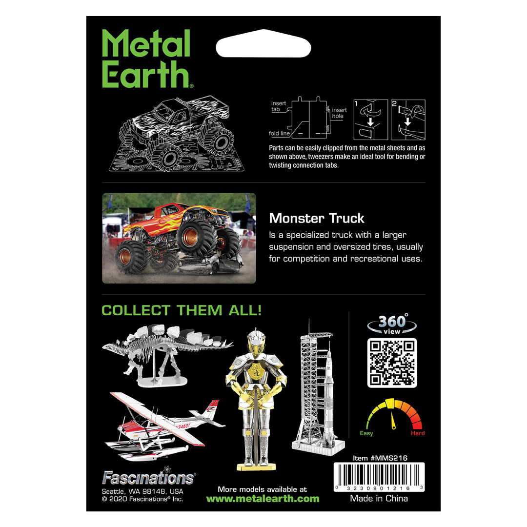 Metal Earth Metal Earth - Monster Truck