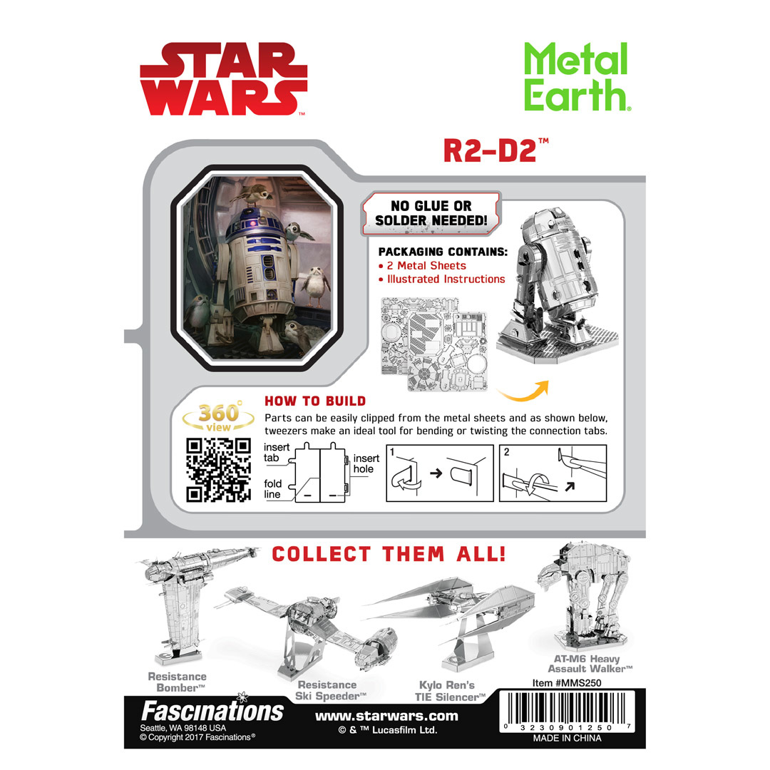 Metal Earth Metal Earth - Star Wars : R2-D2