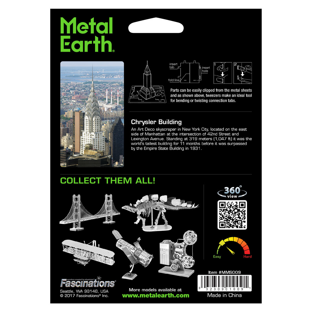 Metal Earth Metal Earth - Chrysler Building