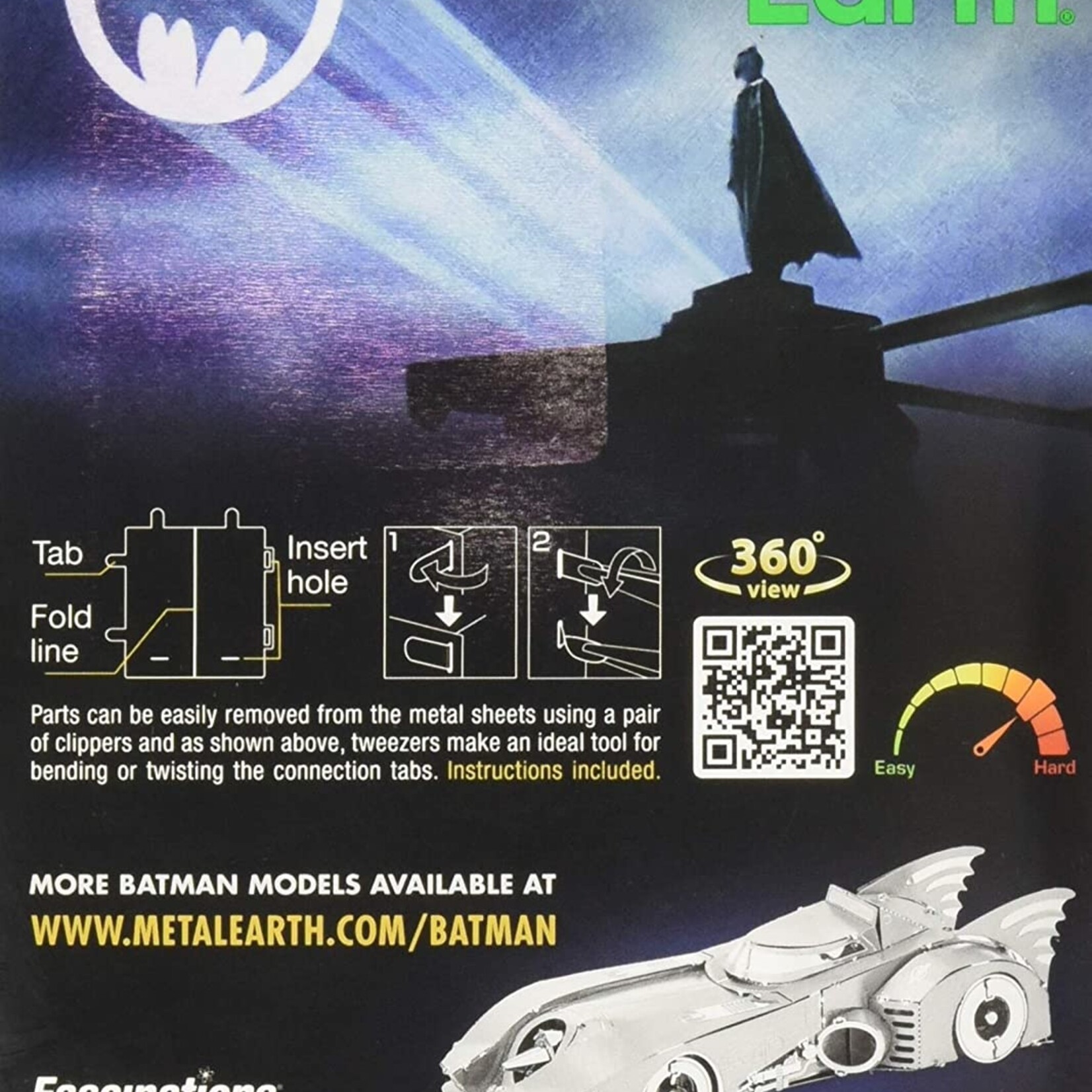Metal Earth Metal Earth - Batman Movie : Batmobile
