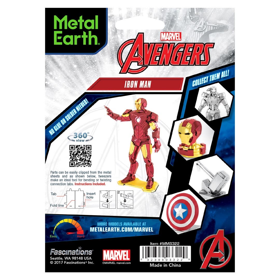 Metal Earth Metal Earth - Avengers : Iron Man