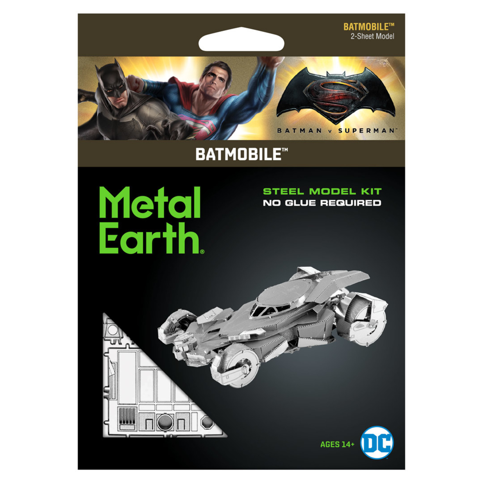 Metal Earth Metal Earth - Batman vs Superman : Batmobile